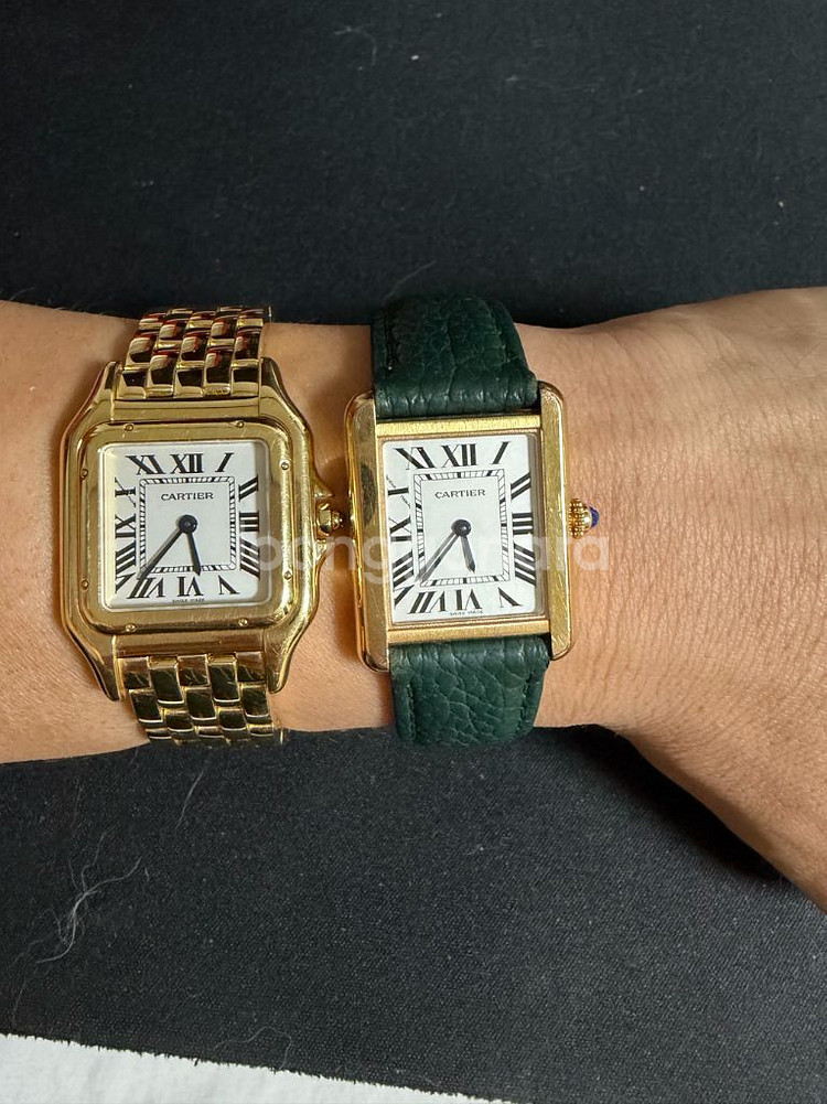 까르띠에 탱크솔로금통 로즈골드 스몰--5