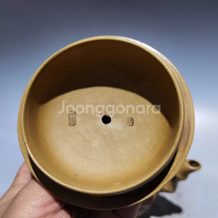 [골동품] 대만 회류 죽편문 단니 자사호 (2)--4