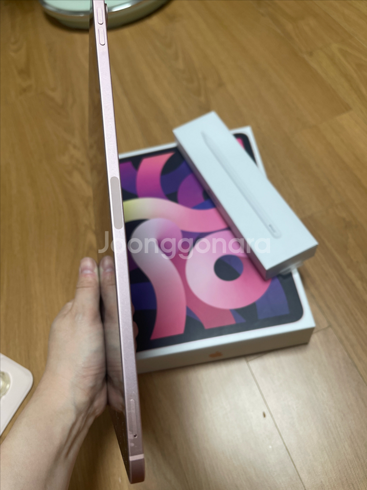 아이패드에어4 256기가 셀룰러 핑크 (펜슬포함)--2