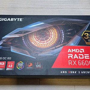 기가바이트 RX6600XT OC 8GB