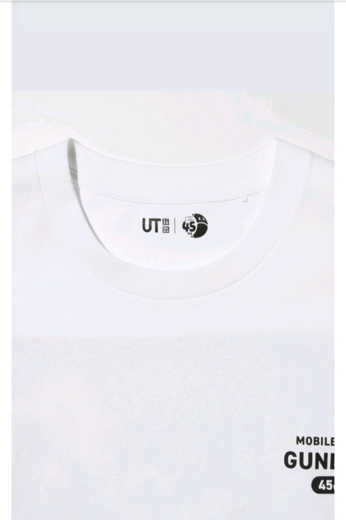 새제품)유니클로 기동전사건담45주년티셔츠 xl--3