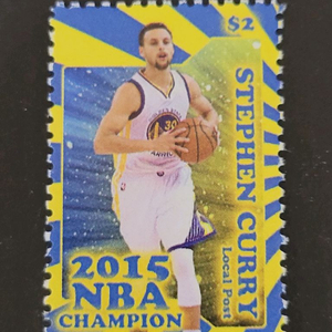 2015년 미국 프로농구 NBA스타 스테판커리기념 우표