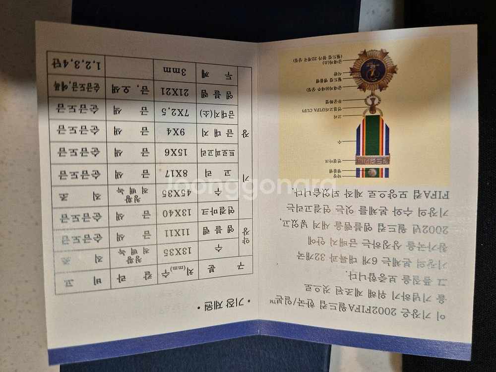 2002년 한일월드컵 기장 판매합니다.--6