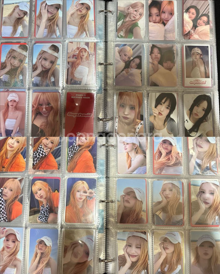 프로미스나인 송하영 데뷔~슈퍼소닉 포토카드--2