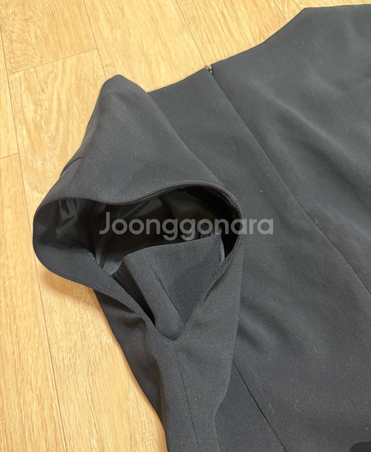 고급 배색원피스 하객룩 상견례룩--3