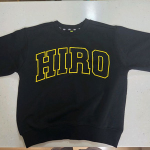 히로 블랭크 맨투맨 130 새상품