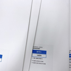 (2회분 일괄) 2026 시대인재 물리 서바이벌 브릿지