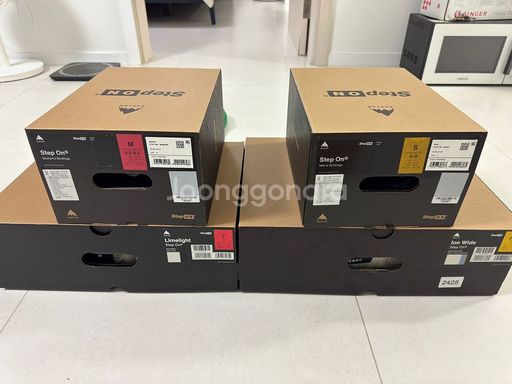 스텝온 24/25 이온 와이드 부츠 빛 바인딩(남성용)--6