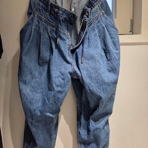 송지오 데님 항아리핏 팝니다