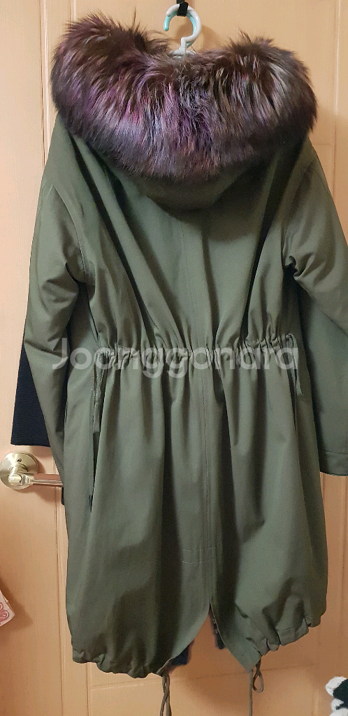 백화점브랜드 리본 야상--1