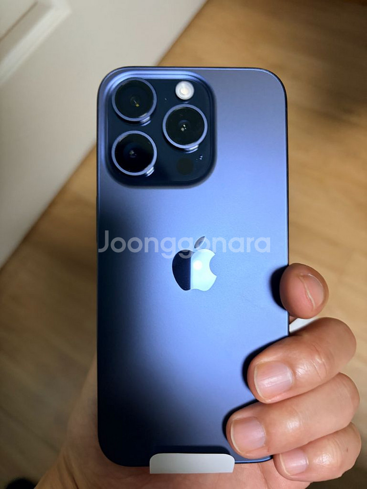 아이폰 15 프로 256GB 블루 / 새제품 리퍼--2