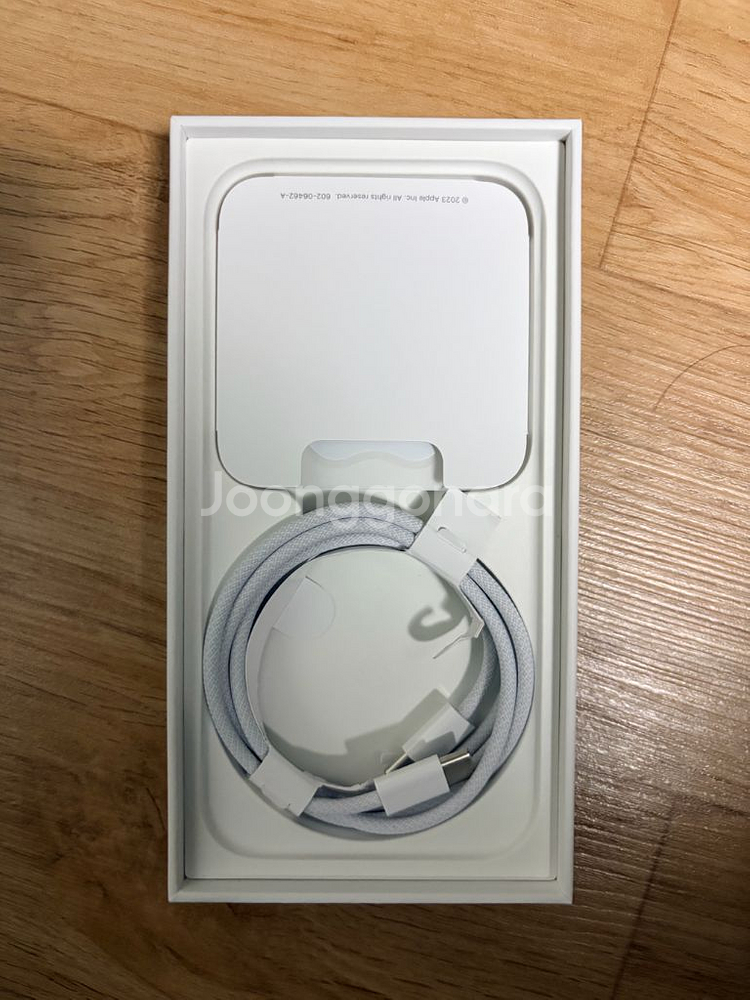 아이폰 15 프로 256GB 블루 / 새제품 리퍼--3