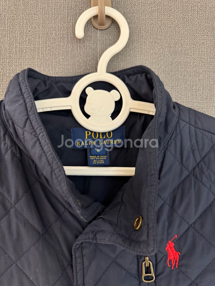 폴로 랄프로렌 퀼팅자켓6y--5