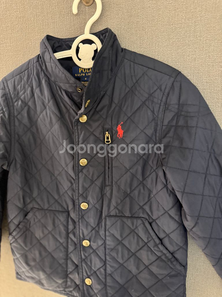 폴로 랄프로렌 퀼팅자켓6y--4