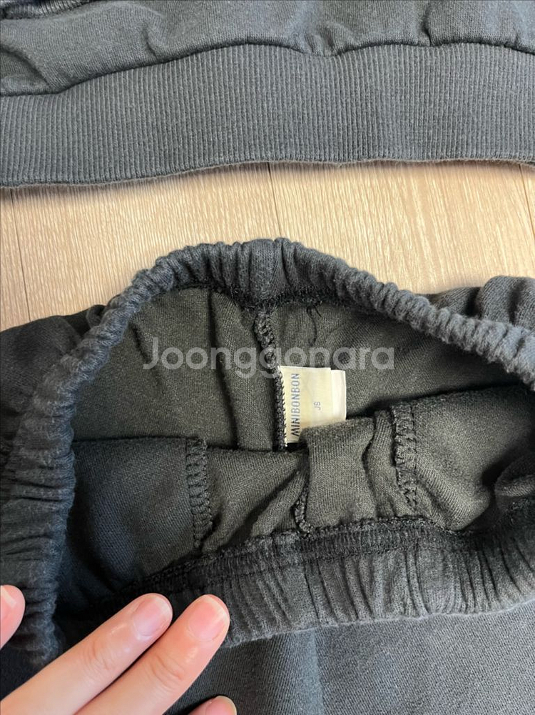 미니봉봉 상하세트 먹색 js--1