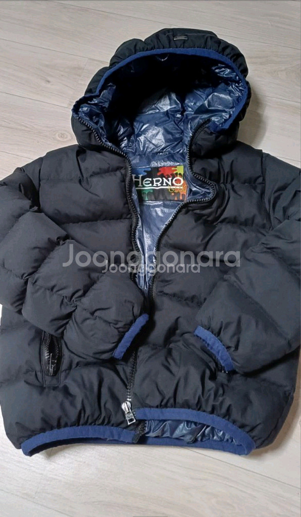 에르노 키즈패딩(정품)--1