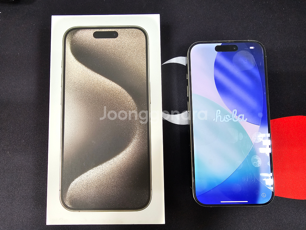 애플 아이폰 15 Pro 내츄럴 티타늄 256GB--0