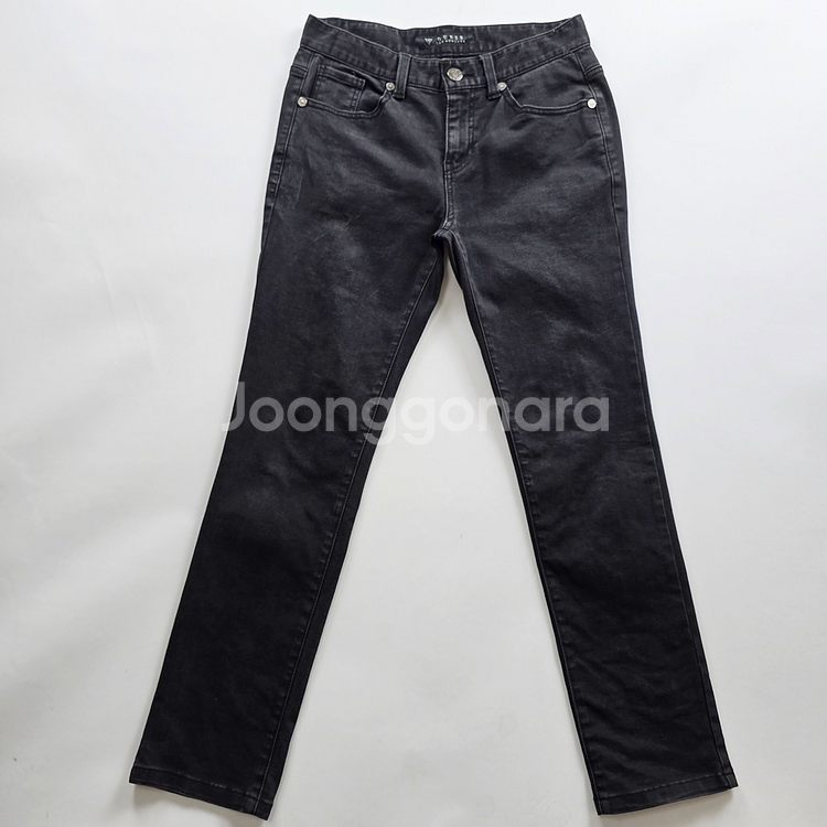 게스 청바지 흑청 스판 데님 사이즈29 R2441--0