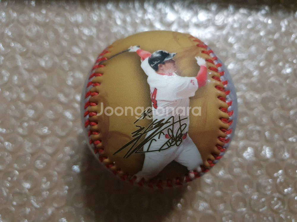 KBO 레전드 최정 1500안타 기념구 포토볼--2