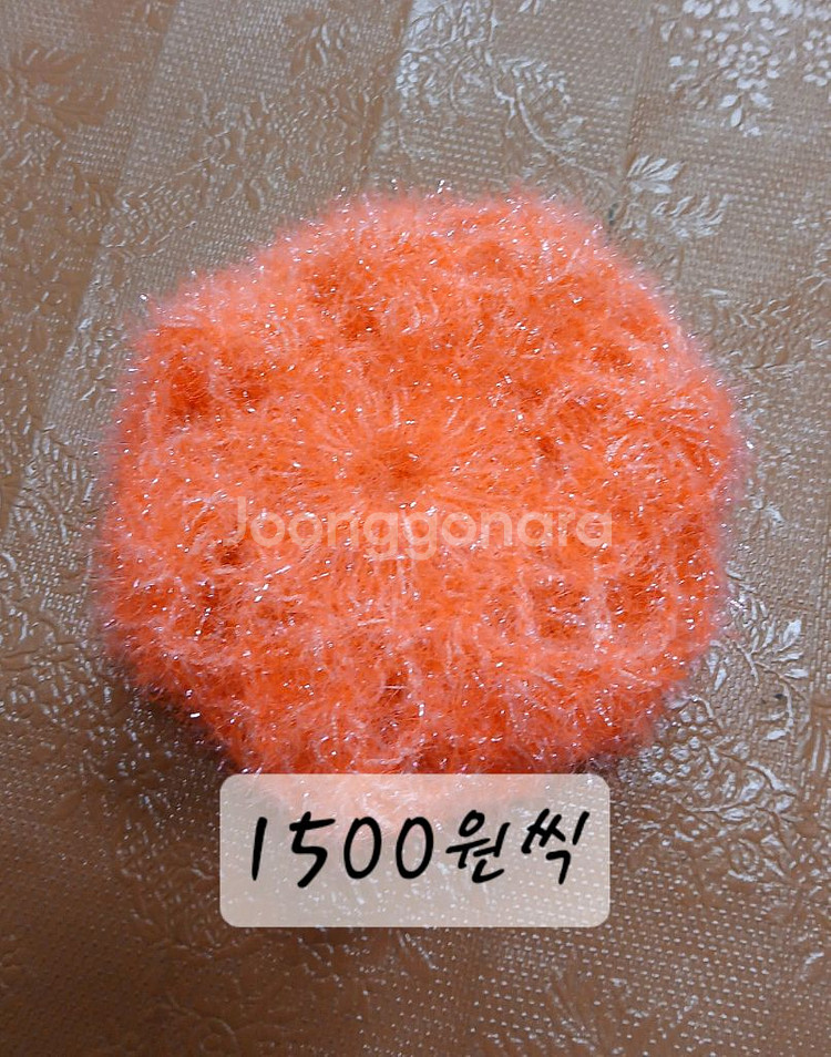 핸드메이드 수세미--2