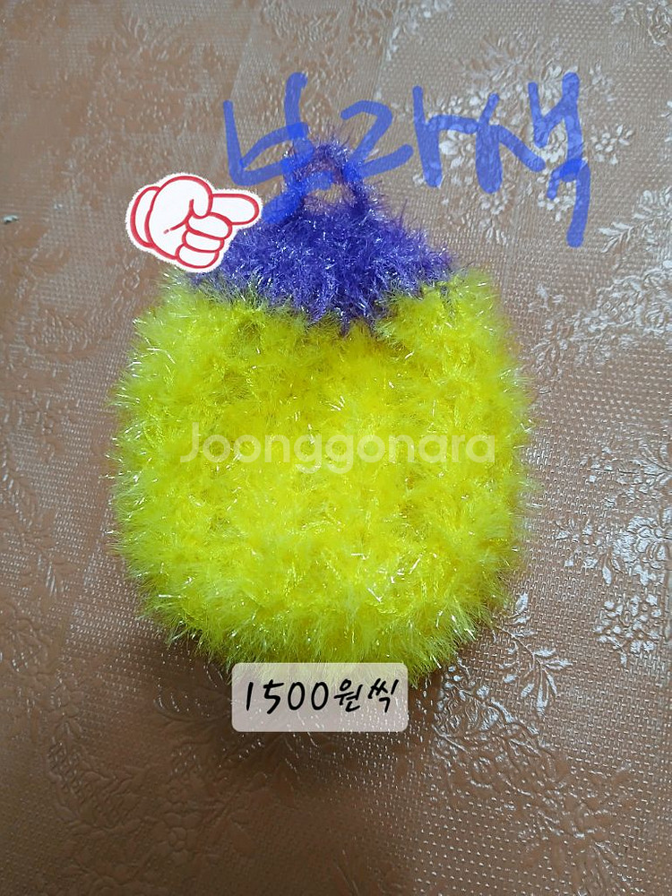 핸드메이드 수세미--1