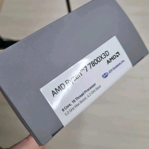 7800x3d cpu 미개봉 새제품 천안 직거래