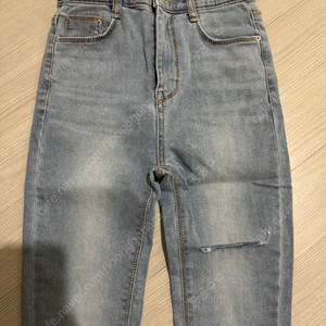 ~55/26/S)슬림핏 하이웨스트 청바지/ 세미 부츠컷