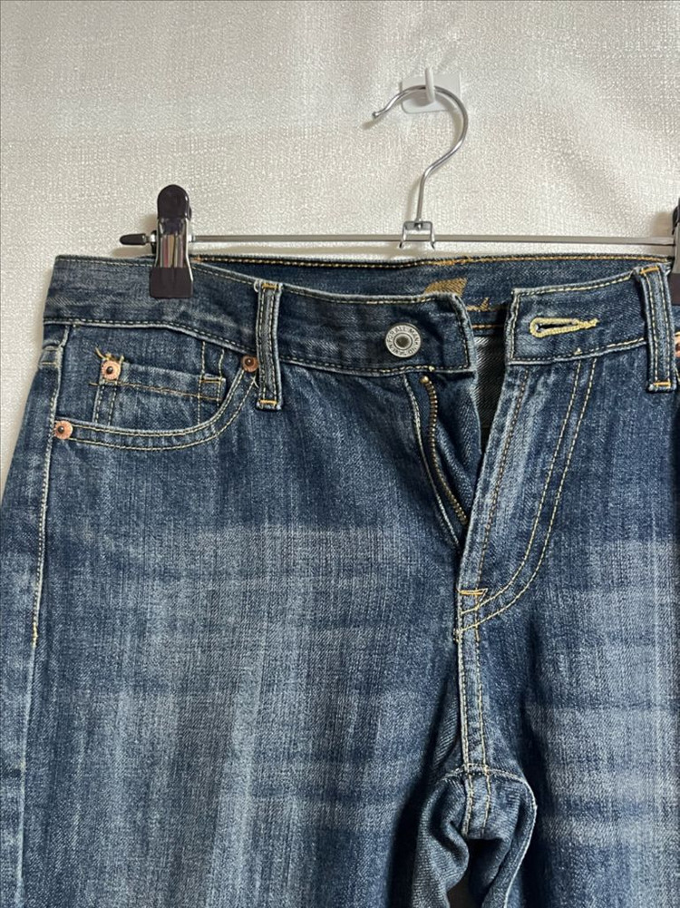 중청 빈티지워싱 부츠컷 플레어진 28 이미지