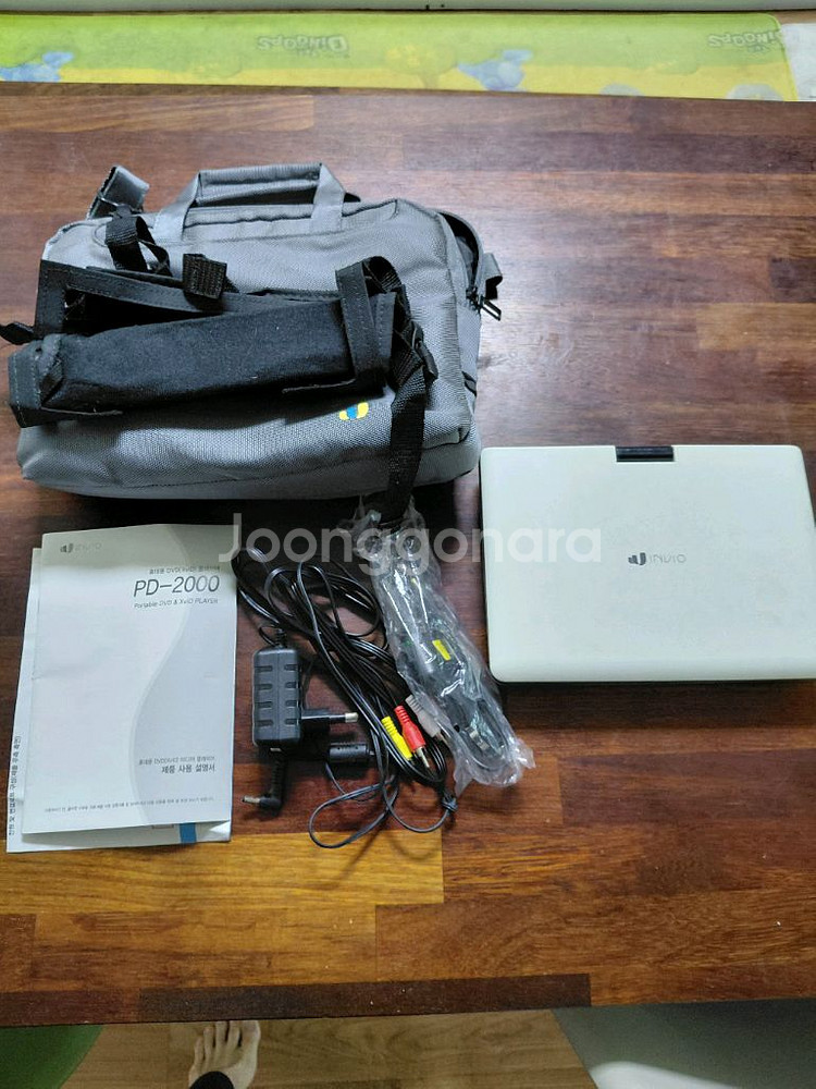 인비오 휴대용 dvd플레이어--4