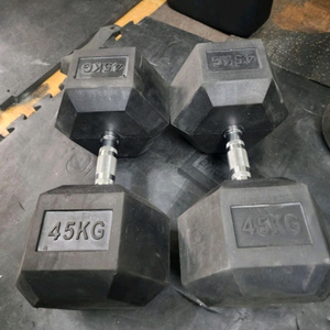 덤벨 아령 45kg 한쌍