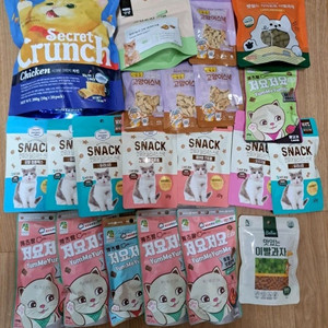 고양이 간식과자 일괄