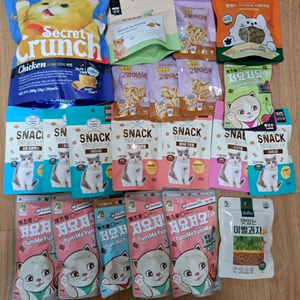 고양이 간식과자 일괄
