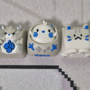 샌던아트 블루얼럿 아티산 키캡 팝니다