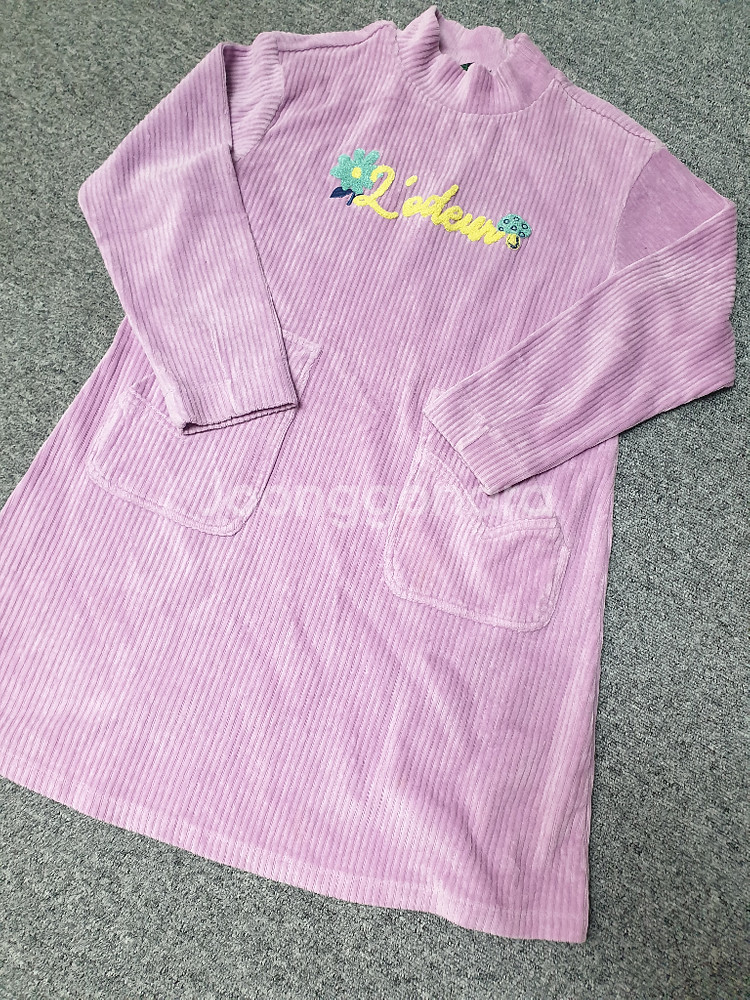 145사이즈 Benetton(베네통) 여아 코트,원피스--5