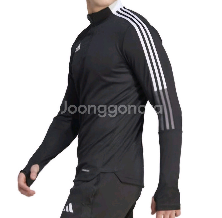 XL/아디다스 티로21 집업 트레이닝탑 긴팔 티셔츠--1
