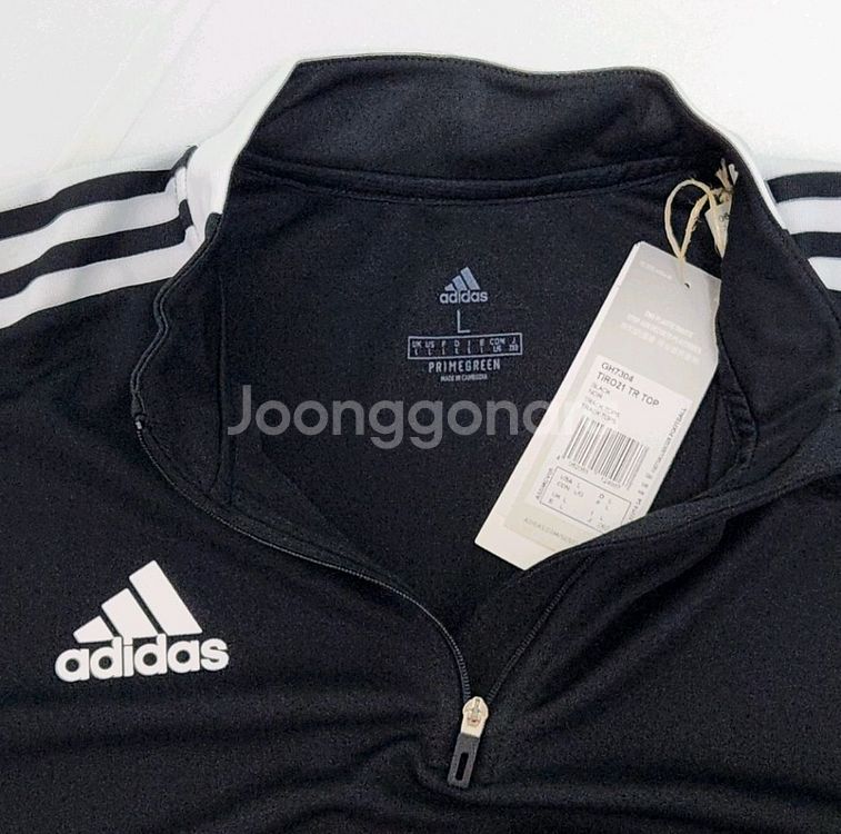 XL/아디다스 티로21 집업 트레이닝탑 긴팔 티셔츠--5