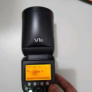 Godox V1c 캐논전용 라운드 헤드 카메라 플래시