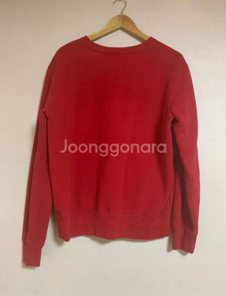 폴로 랄프로렌 맨투맨 레드 M--1