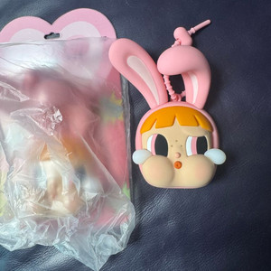 팝마트 크라이베이비 파워퍼프걸 거울형 키링