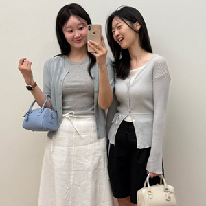 유메르) 모나코 린넨 스커트 (화이트)
