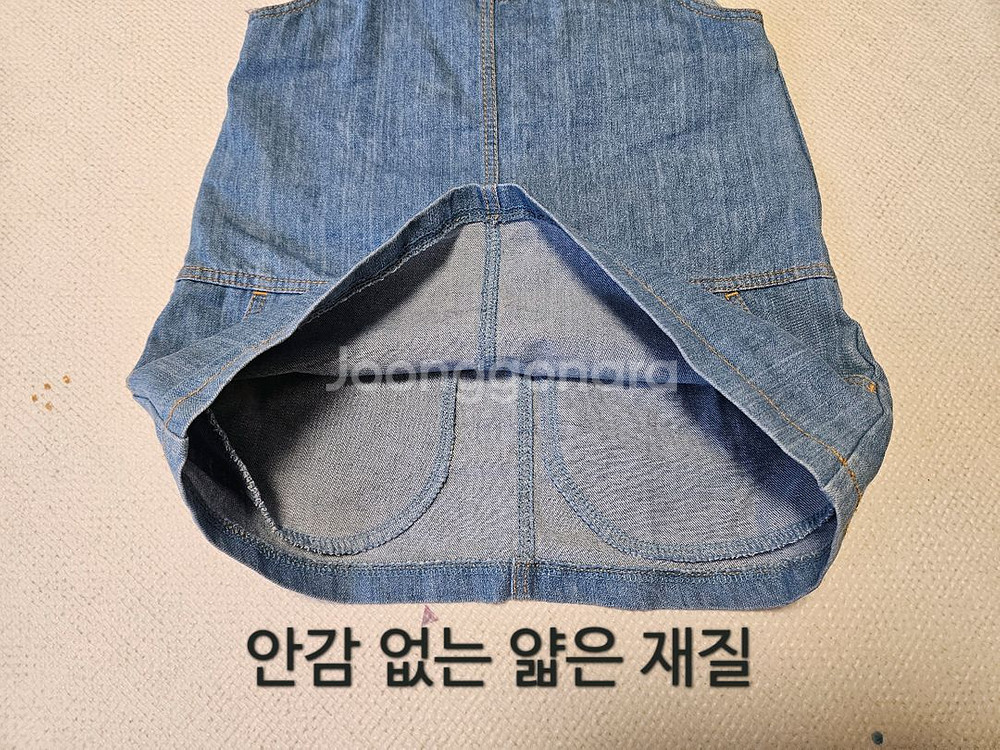 여아 청 원피스 95사이즈--5
