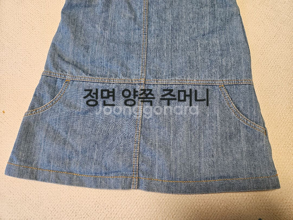 여아 청 원피스 95사이즈--4