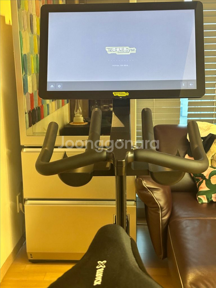 테크노짐 명품 스핀 바이크--1