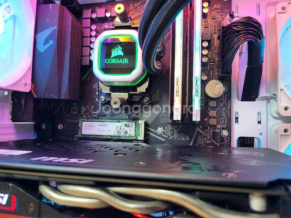 라이젠5600X/수냉/램32G/지포스1080/500G--2