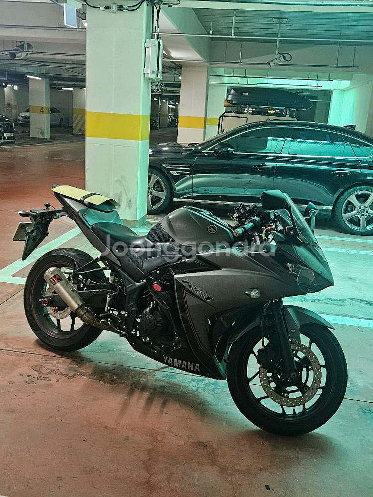 야마하 YZF-R3 2016년식 아크라포빅 풀배기--1
