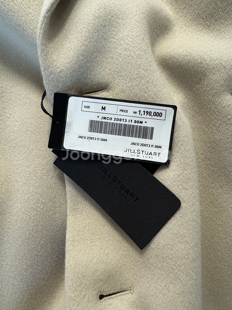 질스튜어트 뉴욕 22fw 캐시미어 로브 코트--7