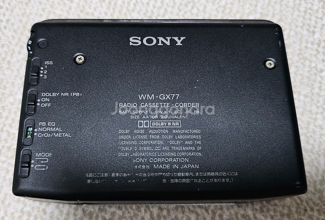 aiwa px1000 아이와 카세트 워크맨 수리 필요--9