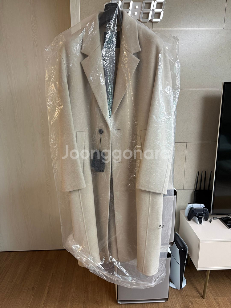 질스튜어트 뉴욕 22fw 캐시미어 로브 코트--9