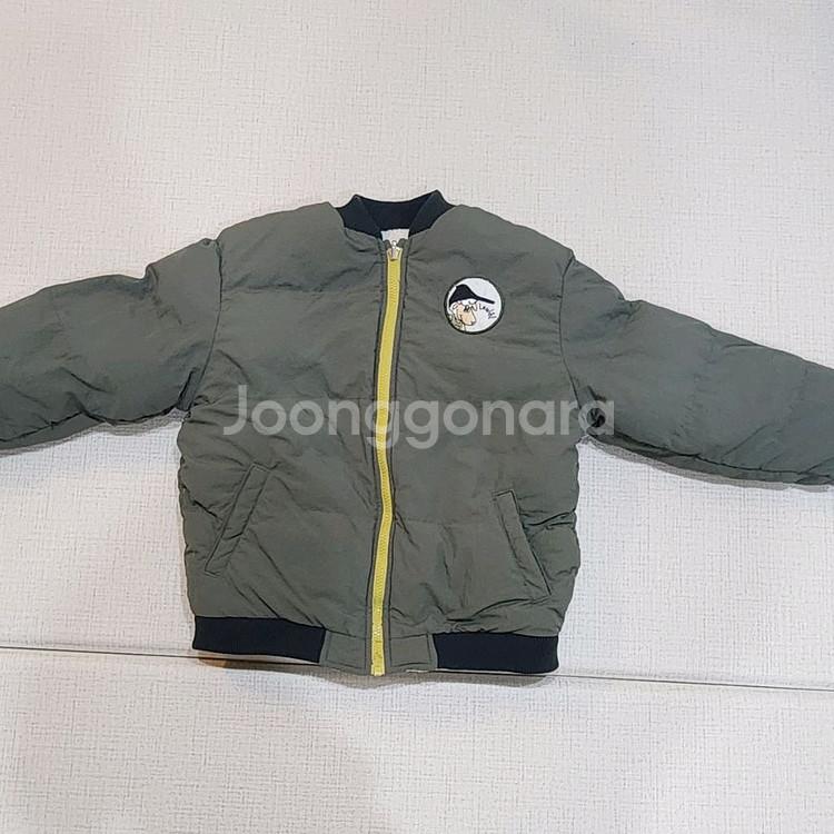 치크 양면 패딩점퍼 130 140--2