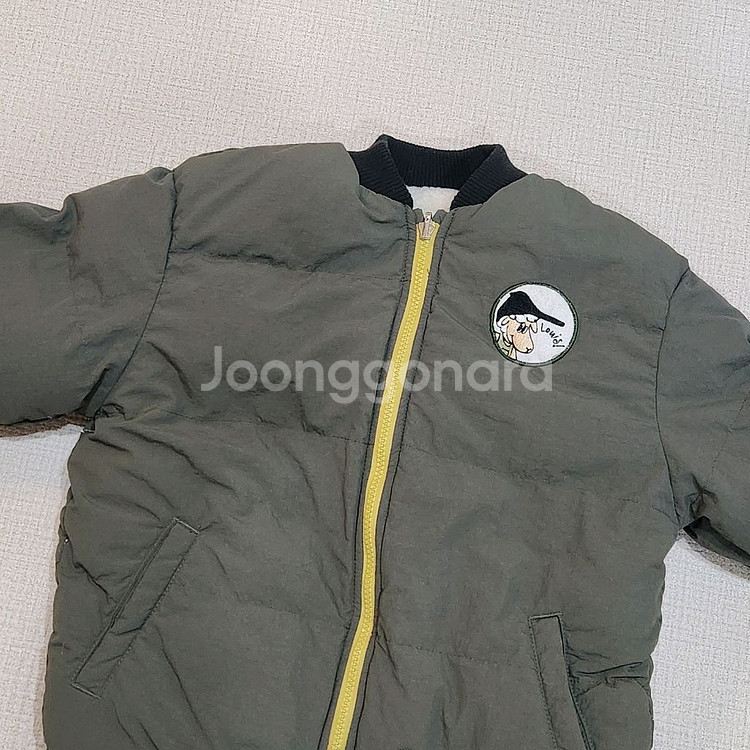 치크 양면 패딩점퍼 130 140--1